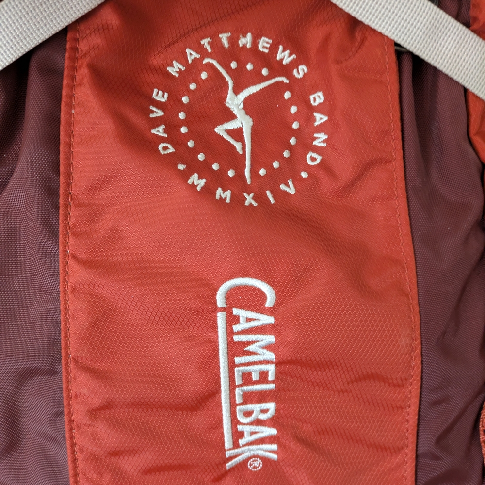 CamelBak Red/Orange Backpack w/ Dave Matthews Band Logo